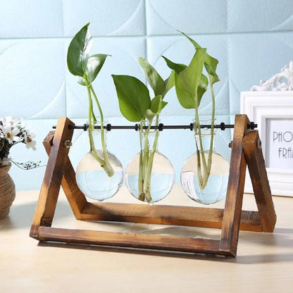 Vintage Vases/Wooden Tray