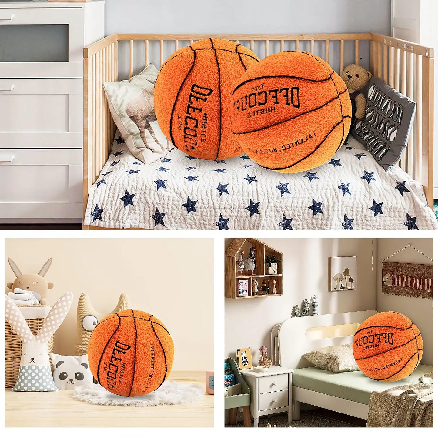 Offcourt Basketball Pillow