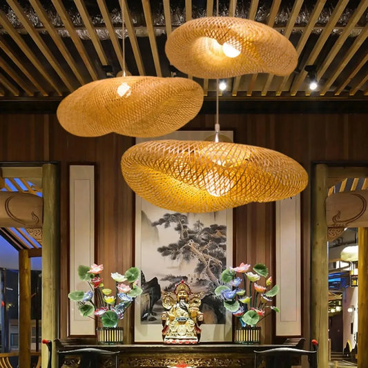 Bamboo Chandelier